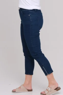 Siri denim capri