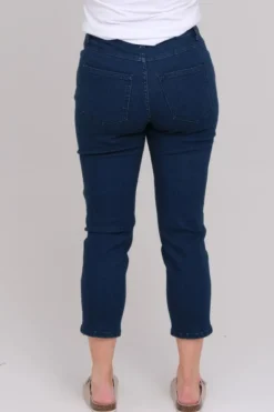 Siri denim capri